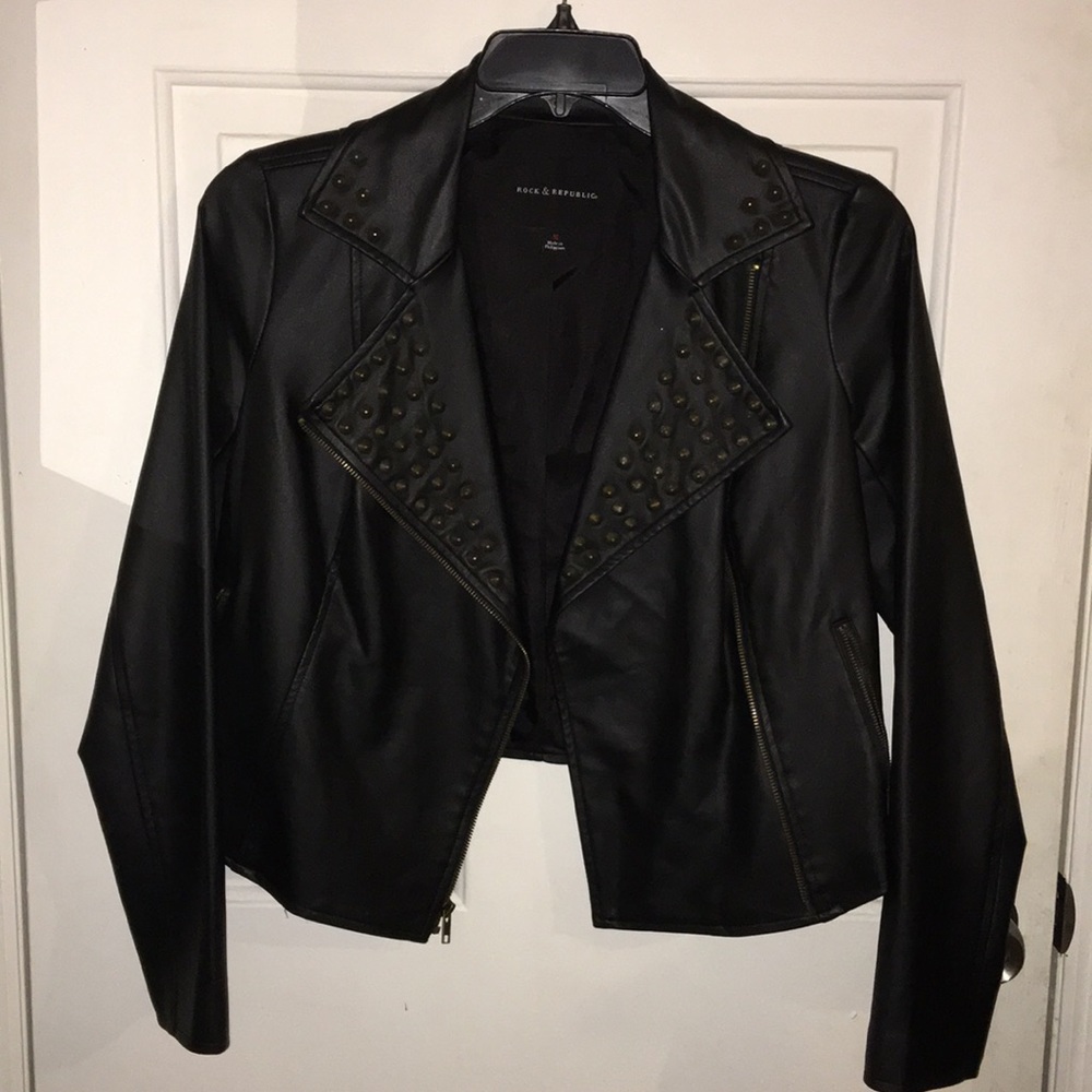 Rock & Republic, BNWOT faux leather jacket